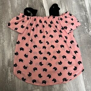 Lily Bleu Cat Top Size Medium 10/12